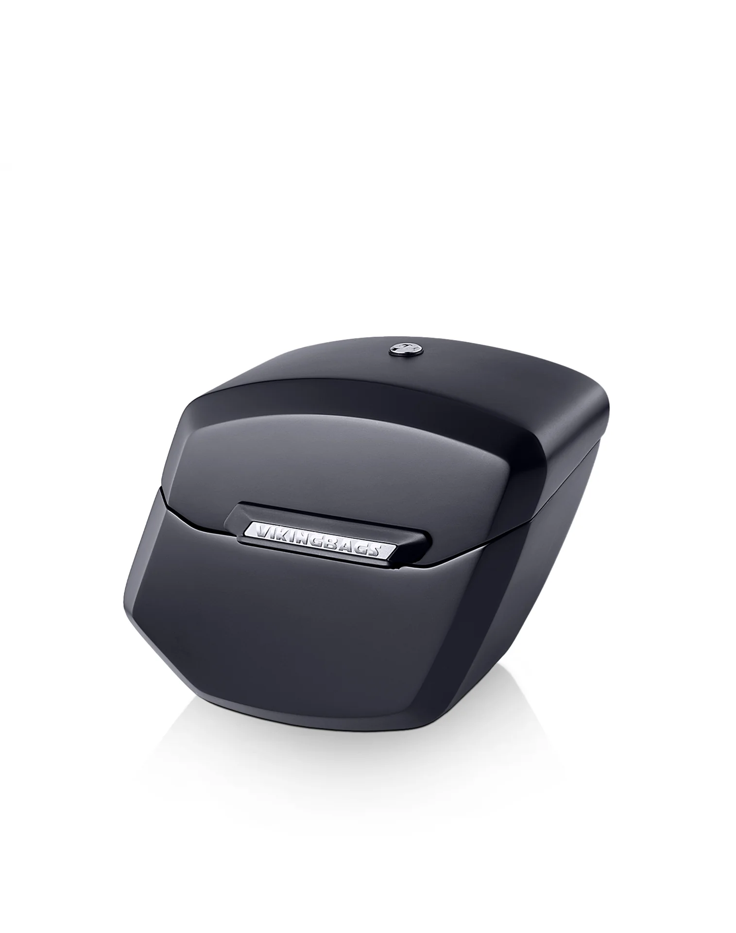 Image of 12L - Ironclad Quick Mount Medium Kawasaki Vulcan S Matte Hard Solo Saddlebag (Right Only)