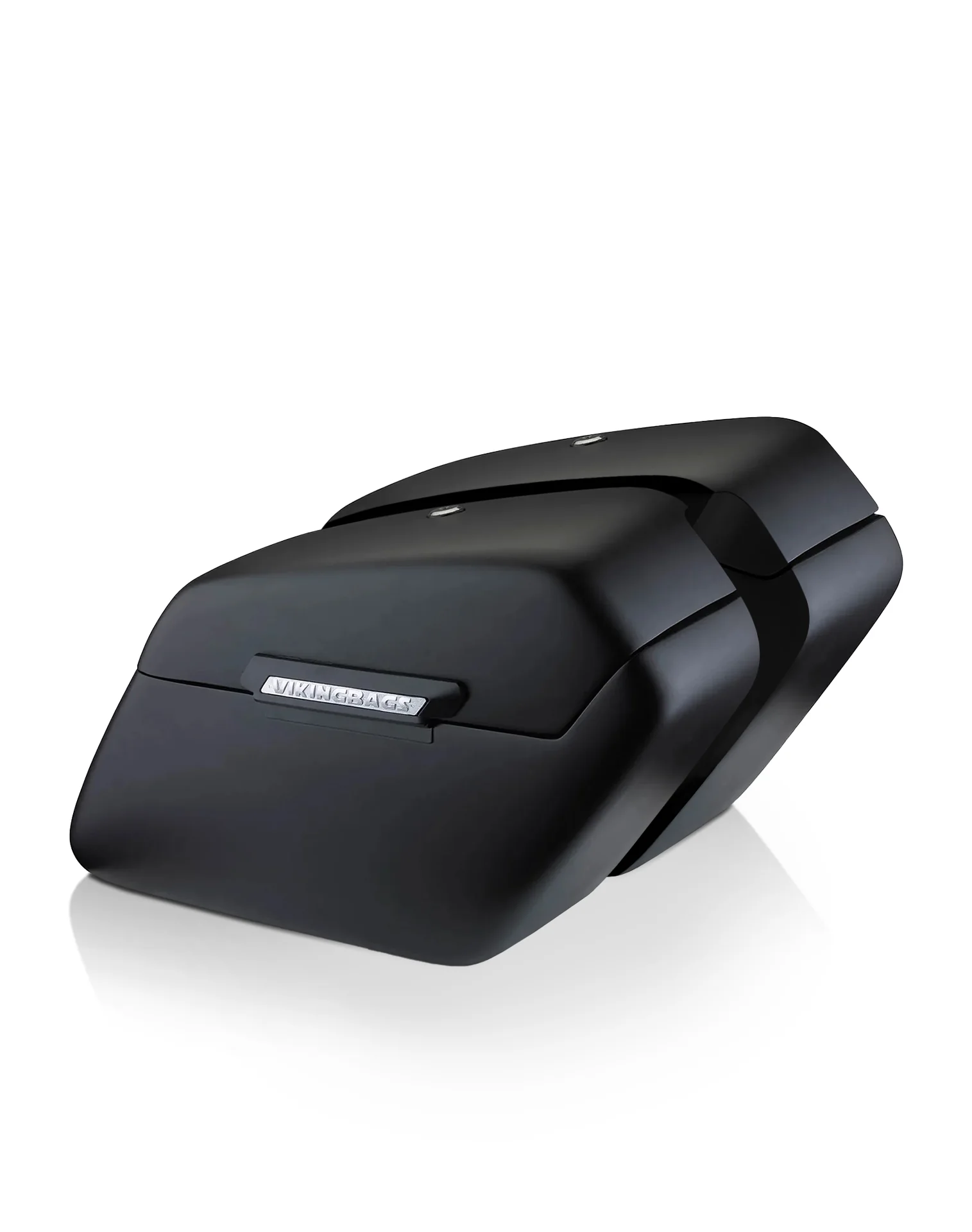 Image of 38L - Baldur XL Shock Cut-Out Harley Sportster 883 Iron XL883N Matte Hard Saddlebags