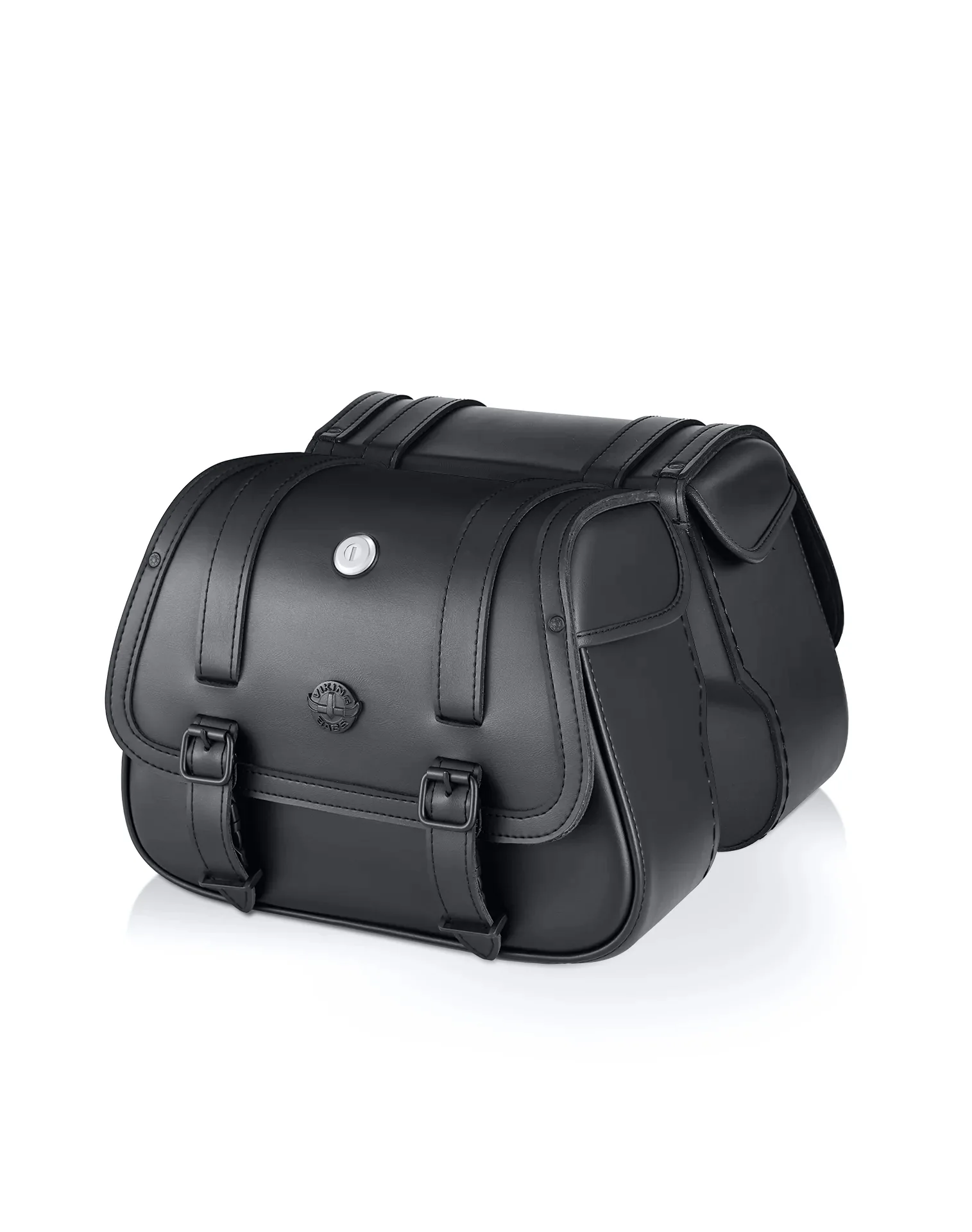 Image of 25L - SpiritBlade Medium Indian Scout Bobber Leather Motorcycle Saddlebags