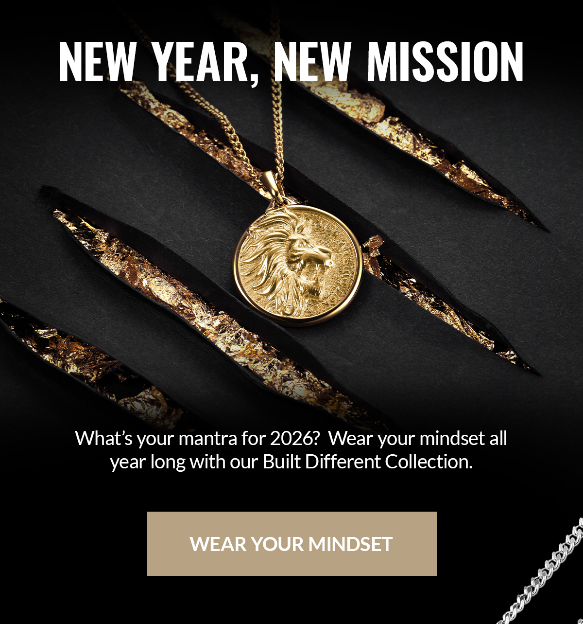 NEW YEAR, NEW MISSION What's your mantra for 2026? Wear your mindset all year long with our Build Different Collection. Wear Your Mindset