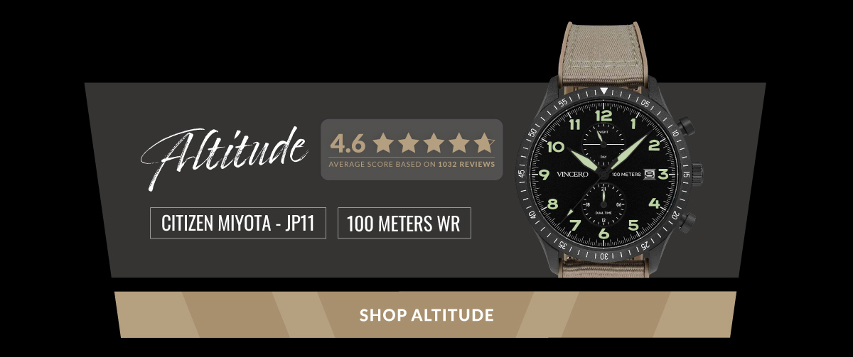 Altitude 4.6 stars Citizen Miyota - JP11 100 Meters wr