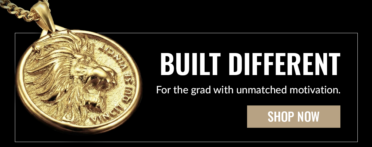 BUILT DIFFERENT For the grad with unmatched motivation. SHOP NOW