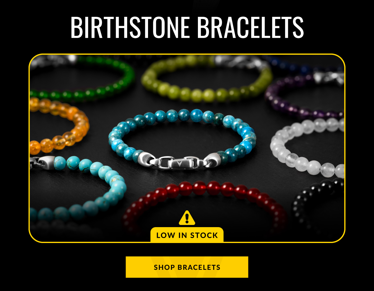 BIRTHSTONE BRACELETS LOW IN STOCK SHOP BRACELETS