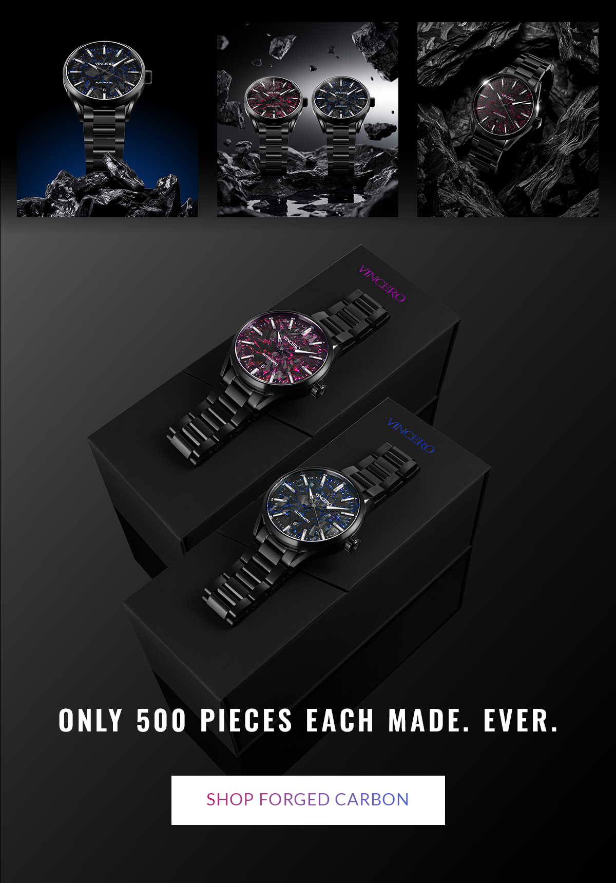 ONLY 500 PIECES EACH MADE. EVER.