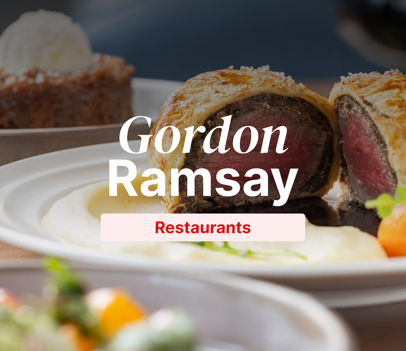 Gordon Ramsay Restaurants Experiences and Gifts