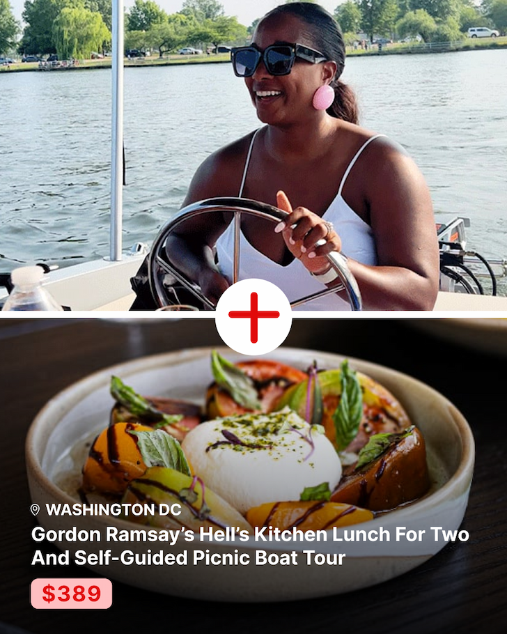Gordon Ramsay’s Hell’s Kitchen Lunch for Two and Self-Guided Picnic Boat Tour