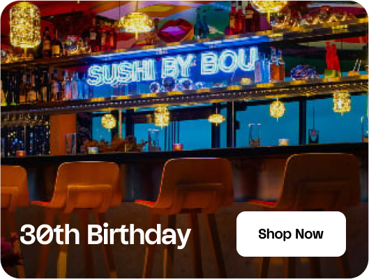 30th Birthday Gift Experiences