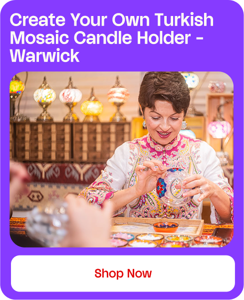 Create Your Own Turkish Mosaic Candle Holder - Warwick