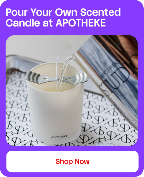 Pour Your Own Scented Candle at APOTHEKE