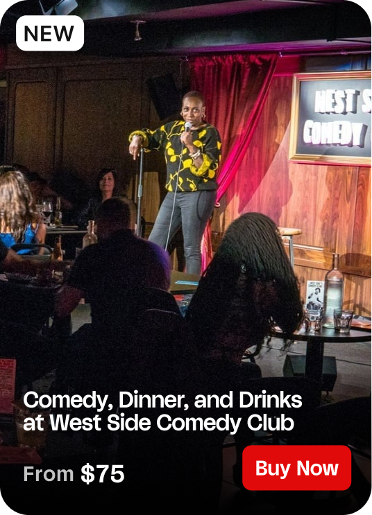Comedy, Dinner, and Drinks at West Side Comedy Club