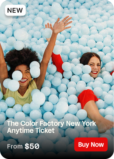 The Color Factory New York Anytime Ticket