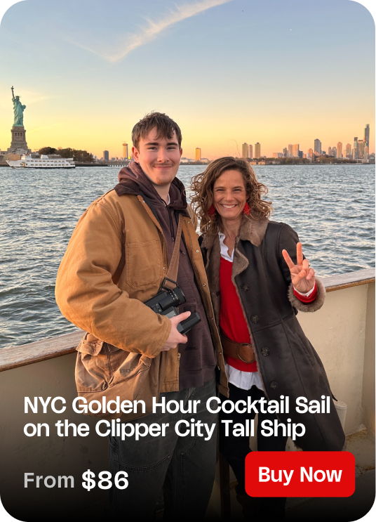 NYC Golden Hour Cocktail Sail on the Clipper City Tall Ship