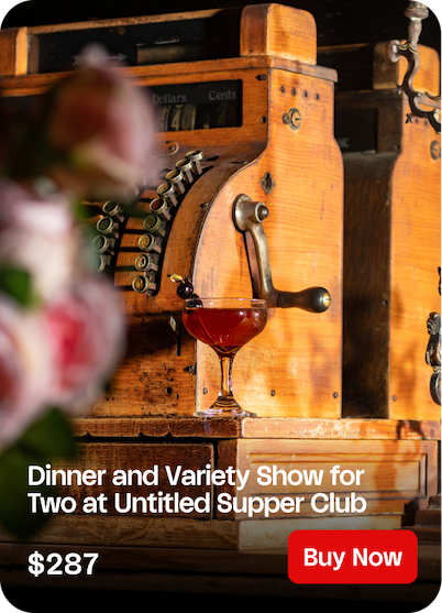 Dinner and Variety Show for Two at Untitled Supper Club