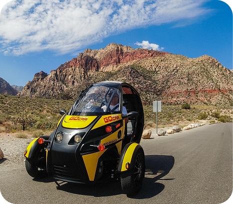 Scenic Red Rock Canyon GoCar Tour