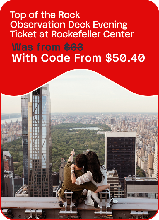 Top of the Rock Observation Deck Evening Ticket at Rockefeller Center