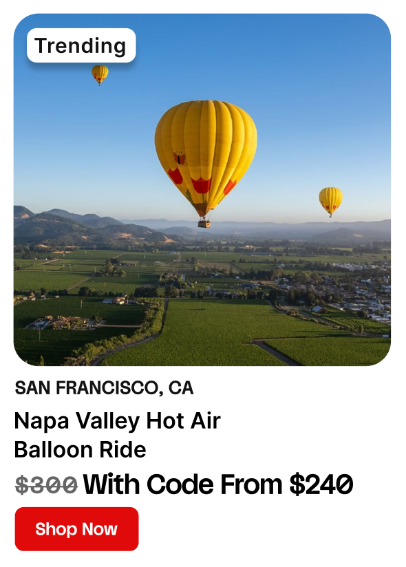 Napa Valley Hot Air Balloon Ride