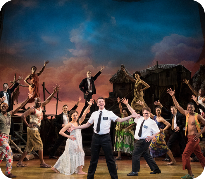 THE BOOK OF MORMON Broadway Theater Tickets for Two