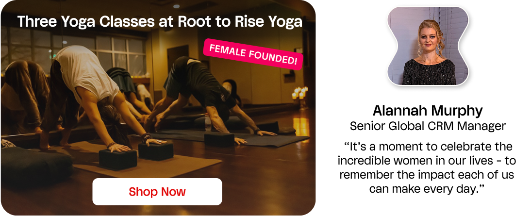 Three Yoga Classes at Root to Rise Yoga