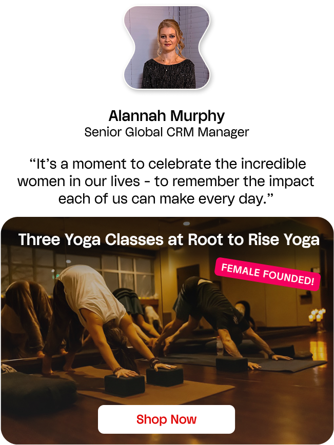 Three Yoga Classes at Root to Rise Yoga