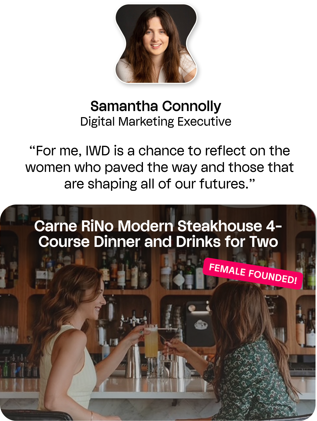 Carne RiNo Modern Steakhouse 4-Course Dinner and Drinks for Two