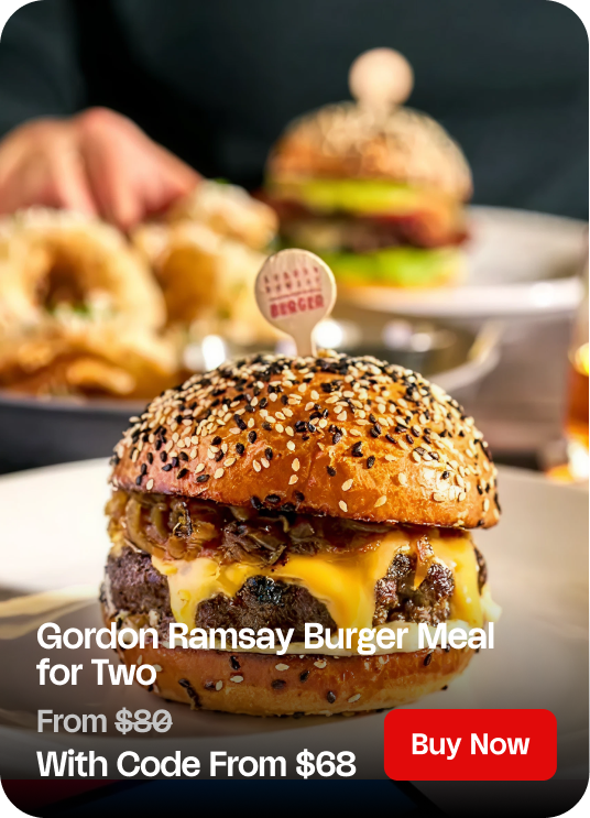 Gordon Ramsay Burger Meal for Two