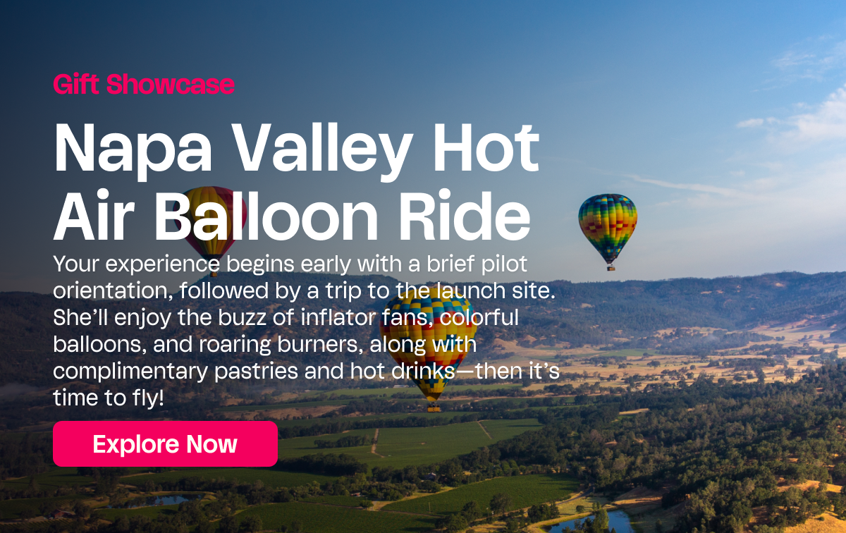 Napa Valley Hot Air Balloon Ride