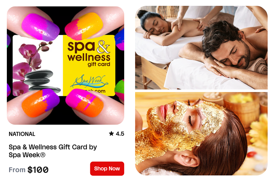 Spa & Wellness Gift Card by Spa Week®