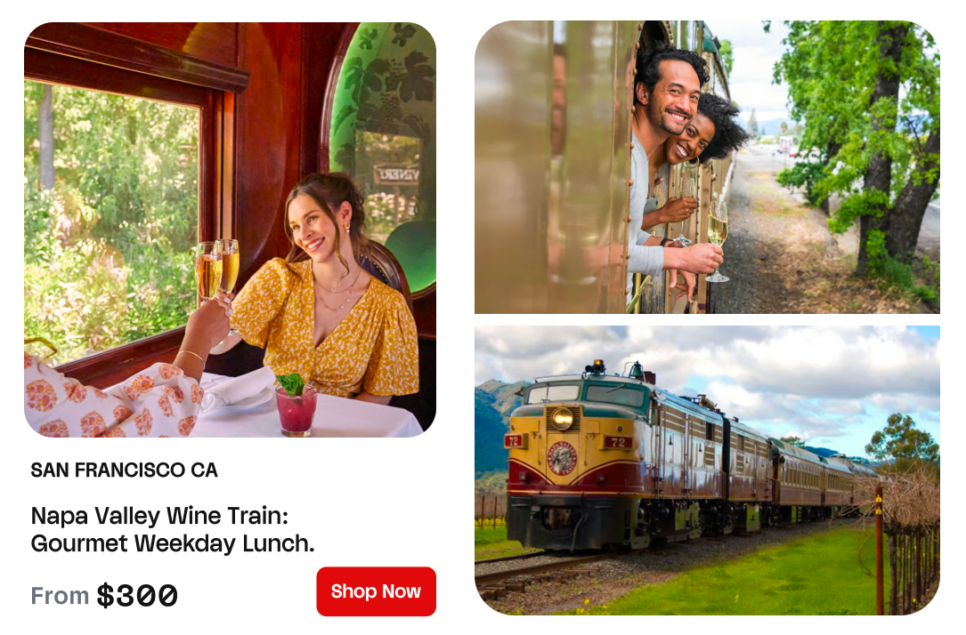 Napa Valley Wine Train: Gourmet Weekday Lunch in McKinstry Street Station