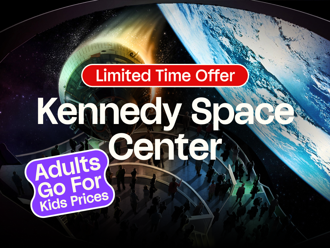 Kennedy Space Center Adult at Kids Rate Admission in Merritt Island, FL
