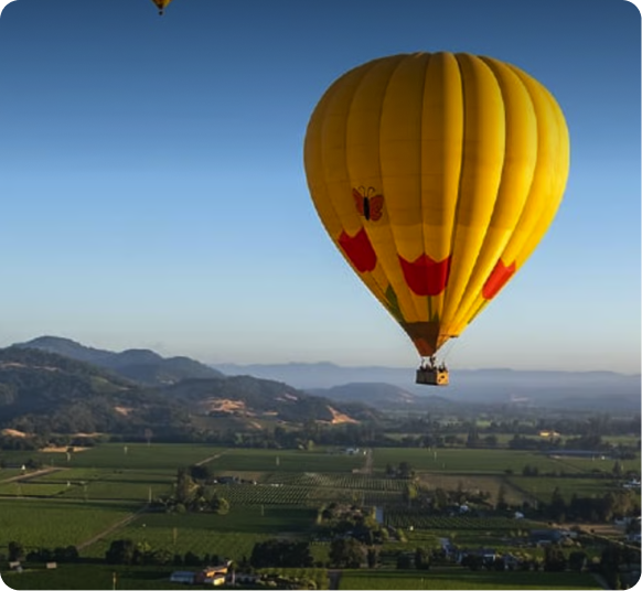 Hot Air Balloon Ride in Napa Valley