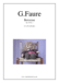 Berceuse Op.56 No.1 for violin and piano