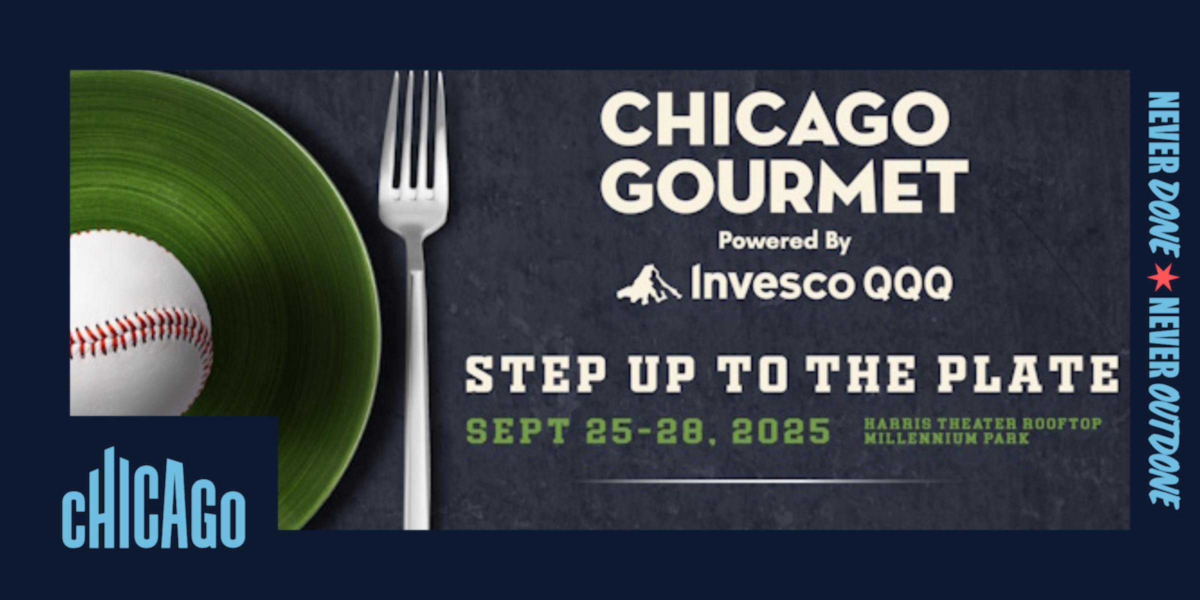 Chicago Gourmet Graphic with event details