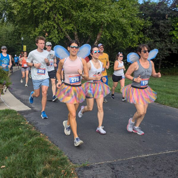 Image of runners during the Flutter Run