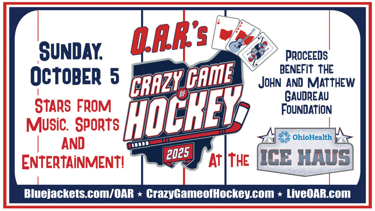 Graphic of OAR's Crazy Game of Hockey
