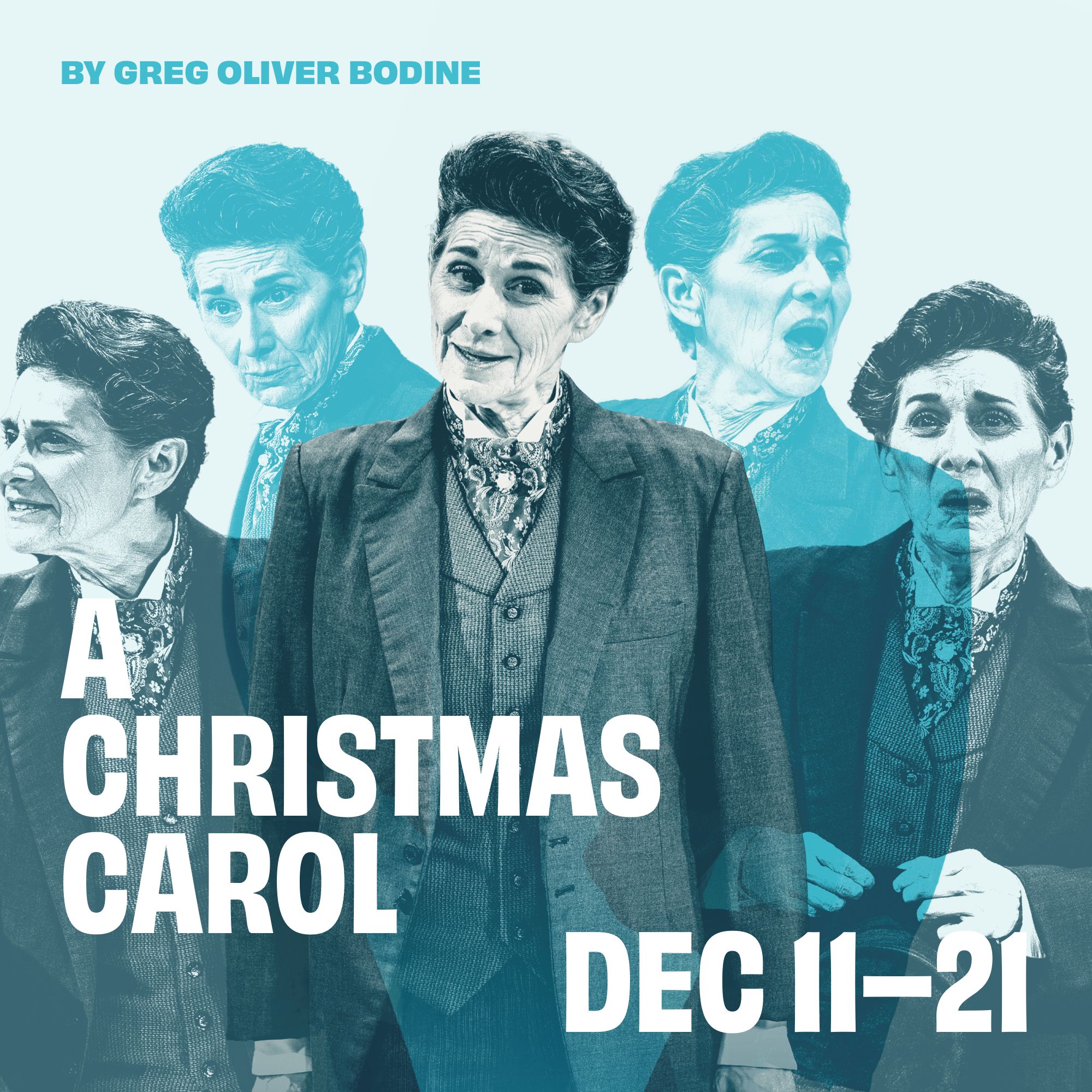 Graphic for A Christmas Carol production at The Contemporary Theatre of Ohio