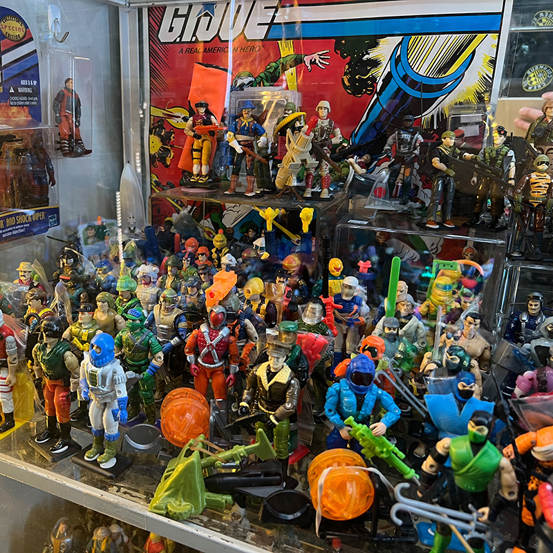 Image of toys at Big Fun in Columbus.
