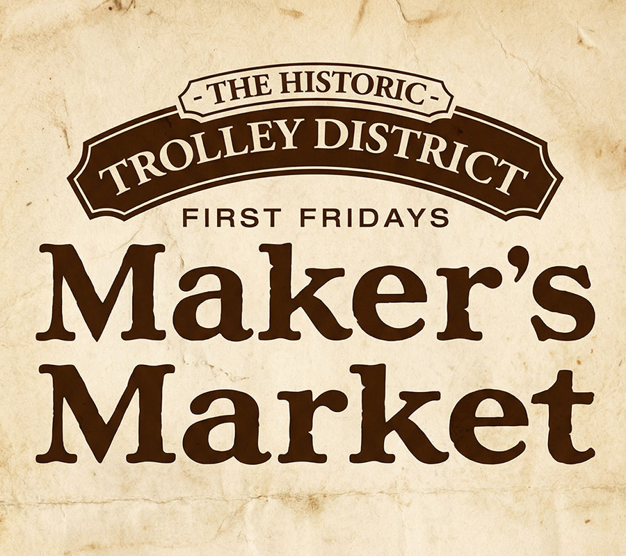 Graphic of First Fridays Maker's Market