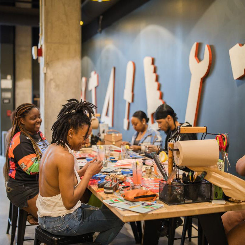 Image of people at a table.