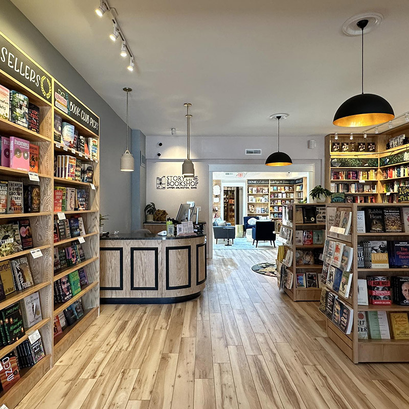 Image inside a bookstore