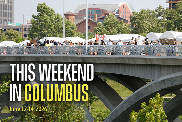 This Weekend in Columbus graphic.