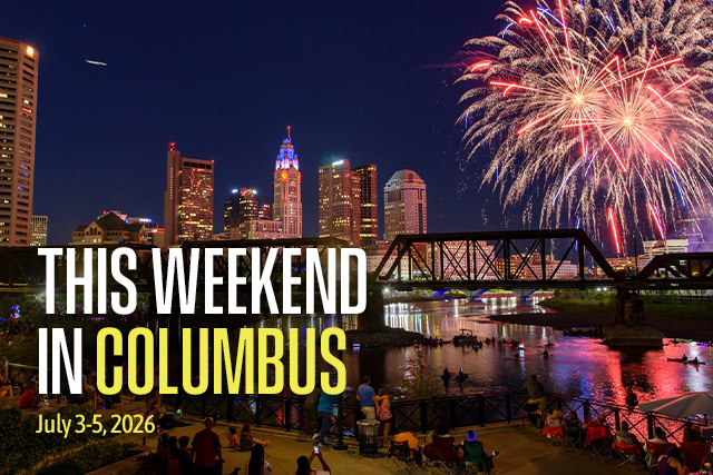 This Weekend in Columbus graphic.
