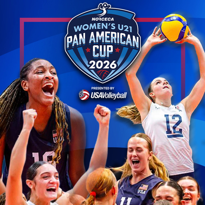 Graphic for the NORCECA at Covelli Center.
