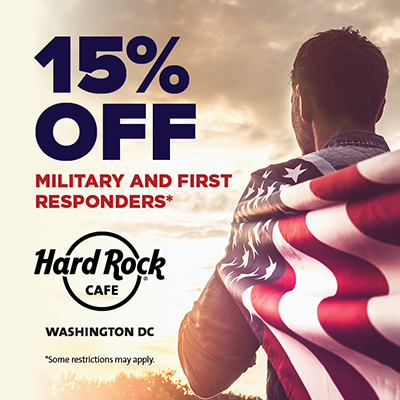 15% discount for military personnel and first responders