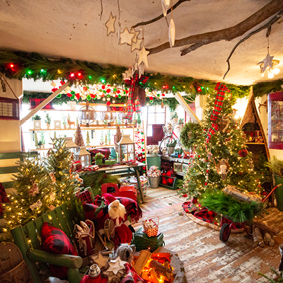 Lucketts Store in Leesburg is filled with seasonal décor, antiques and vintage furniture.