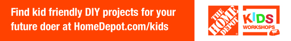 Find kid friendly DIY projects for your future doer at HomeDepot.com/kids