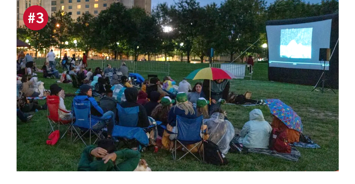 Movie Night at White River State Park