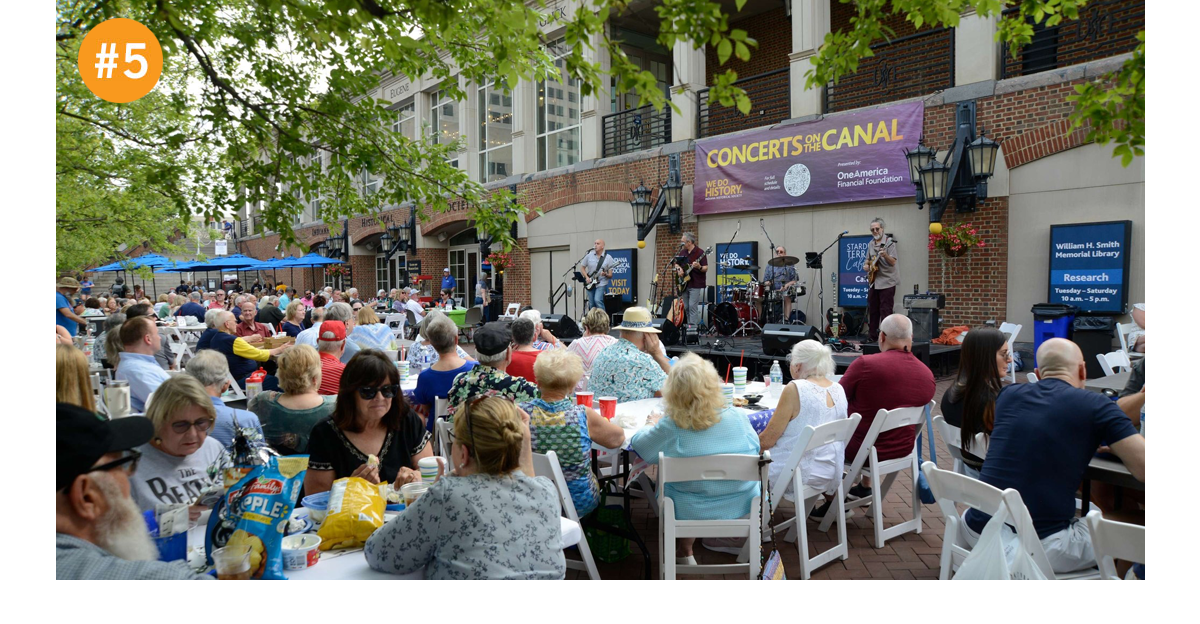 CONCERT ON THE CANAL AT INDIANA HISTORICAL SOCIETY