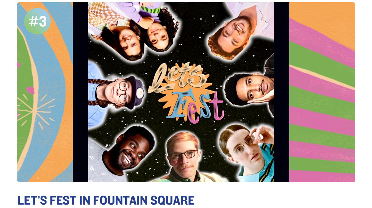 Let's Fest in Fountain Square