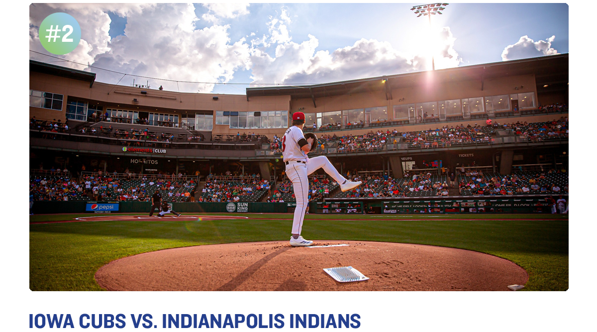 Iowa Cubs vs. Indianapolis Indians