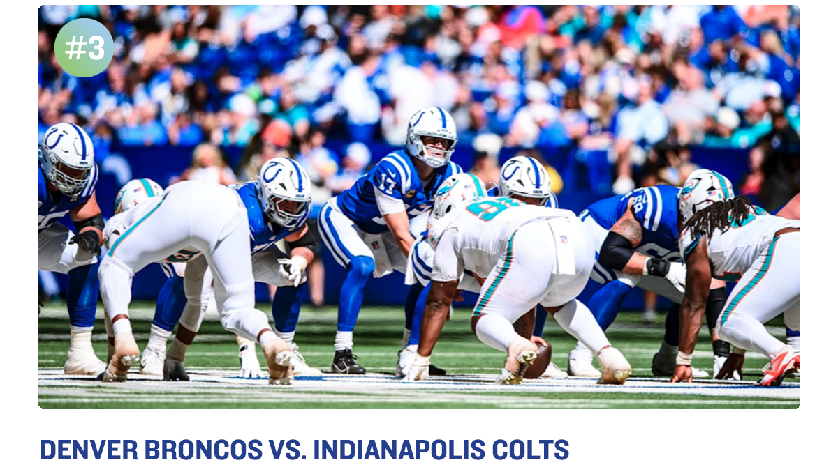 Denver Broncos vs. Indianapolis Colts
